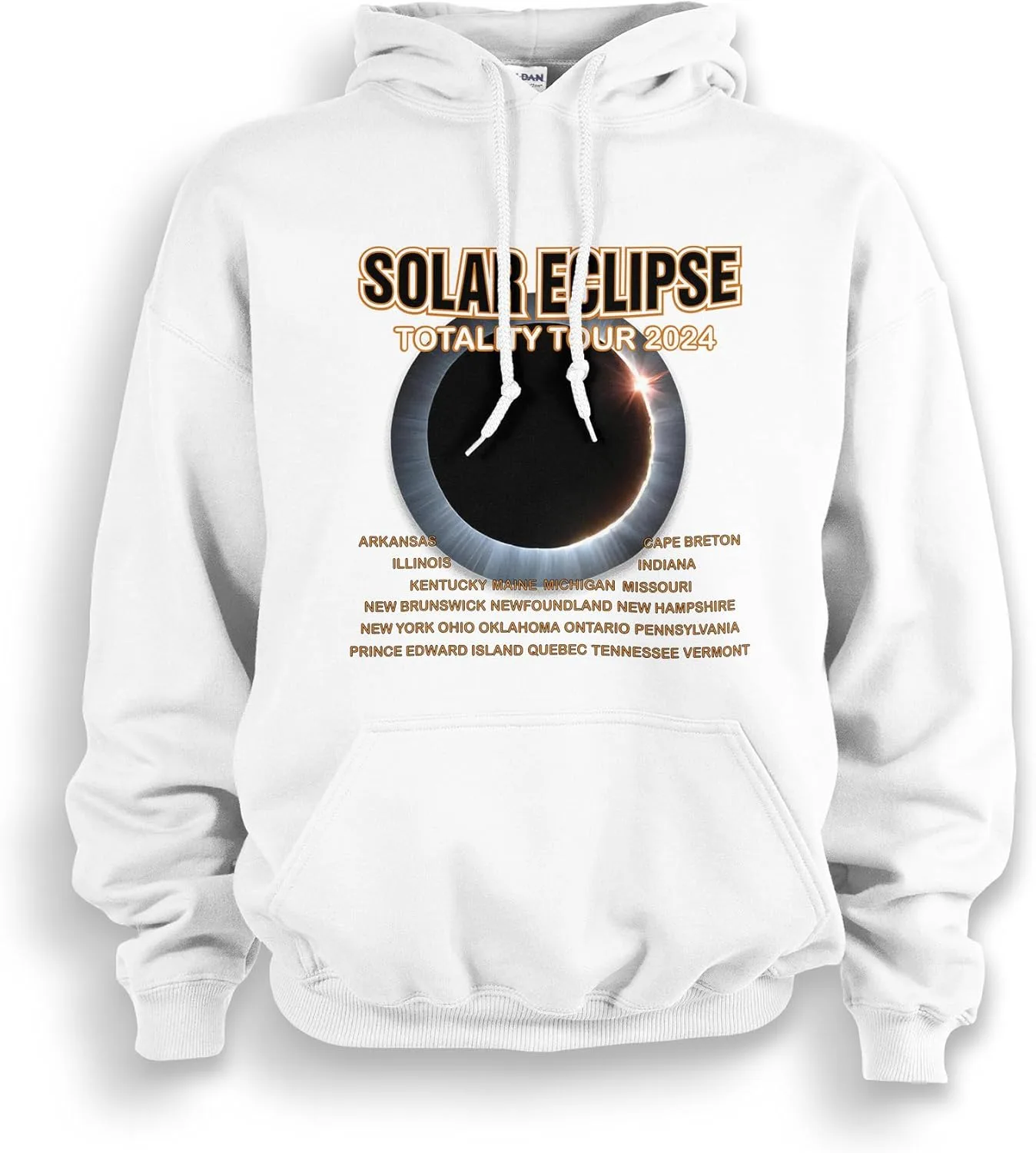 Толстовка Solar Eclipse Adult Total Eclipse 2024 YoursOnDemand
Толстовка Solar Eclipse Adult Total Eclipse 2024 YoursOnDemand