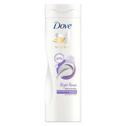 Dove Body Love Serum Body Lotion Ночной лосьон для обновления кожи и ухода за телом с 21% Skin Renew Complex 400 мл
Dove Body Love Serum Body Lotion Ночной лосьон для обновления кожи и ухода за телом с 21% Skin Renew Complex 400 мл