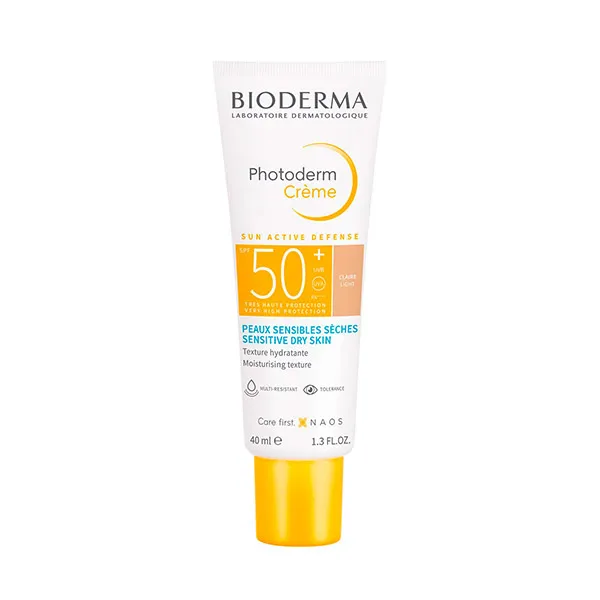 Тональный крем SPF 50 Photoderm Crema Color Bioderma, 40 ml
Тональный крем SPF 50 Photoderm Crema Color Bioderma, 40 ml