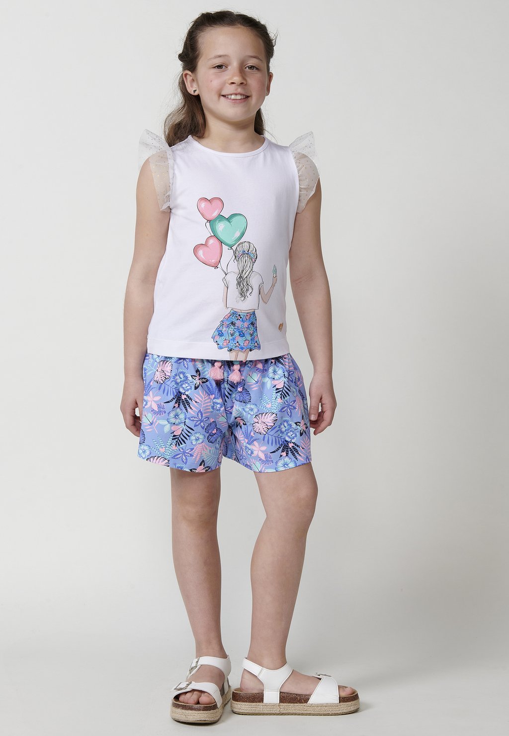 Футболка с принтом Koroshi, белый 
Футболка с принтом Koroshi, белый