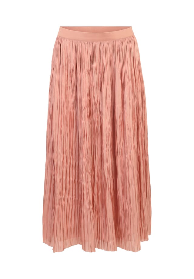 Юбка в складку с открытым подолом Cartoon, цвет apricot 
Юбка в складку с открытым подолом Cartoon, цвет apricot