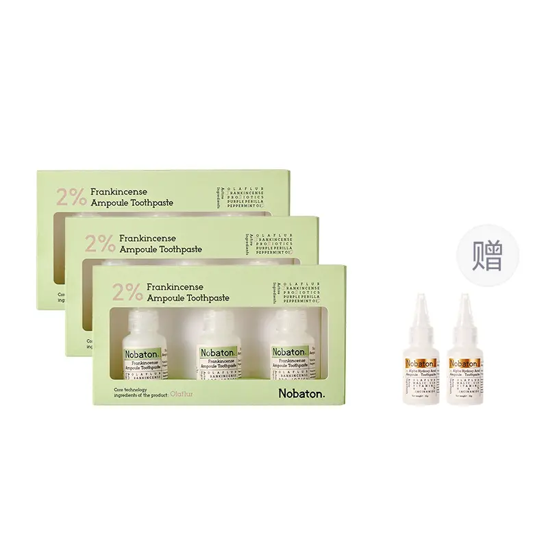 Зубная паста с 1% альфа-гидроксикислотами для очистки и свежести дыхания 35г*3 шт/уп Nobaton
Зубная паста с 1% альфа-гидроксикислотами для очистки и свежести дыхания 35г*3 шт/уп Nobaton