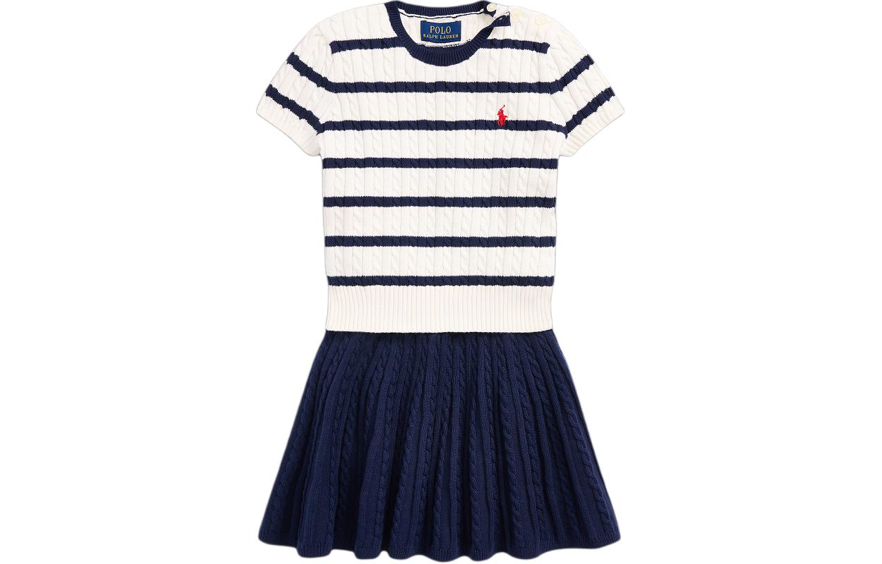 Детский комплект с юбкой SS24 Polo Ralph Lauren, белый
Детский комплект с юбкой SS24 Polo Ralph Lauren, белый