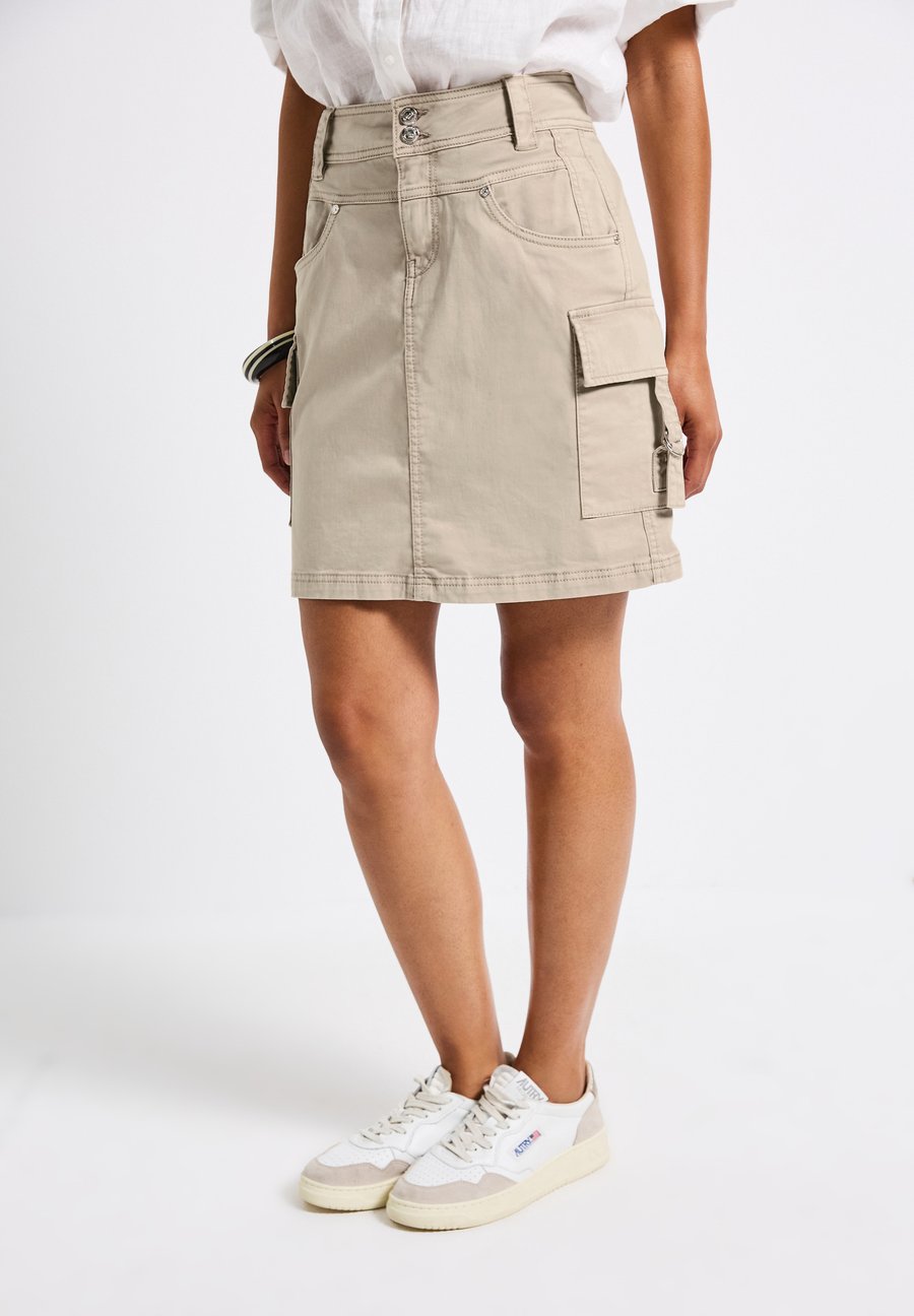 Юбка Street One ROCK IM-LOOK, Beige
Юбка Street One ROCK IM-LOOK, Beige