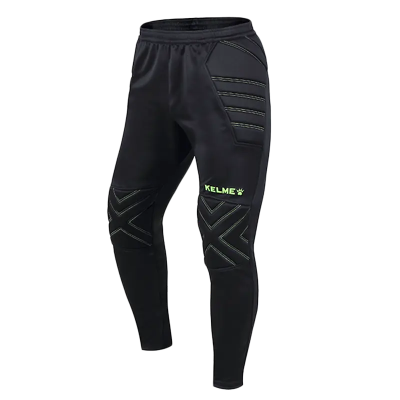 Вязаные спортивные брюки мужские KELME, черный/зеленый
Вязаные спортивные брюки мужские KELME, черный/зеленый