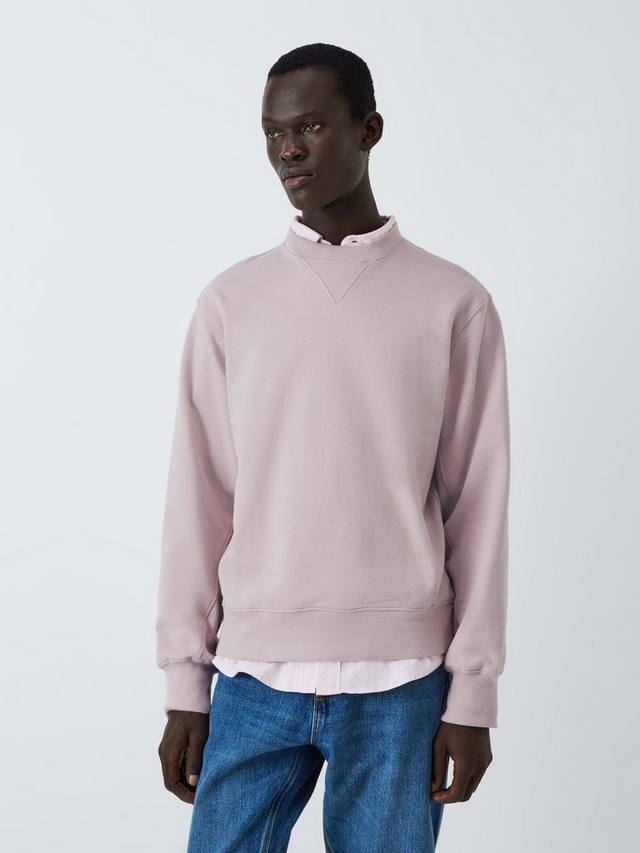 Хлопковая толстовка с круглым вырезом и ребристой вставкой John Lewis, цвет Cloud Gray
Хлопковая толстовка с круглым вырезом и ребристой вставкой John Lewis, цвет Cloud Gray