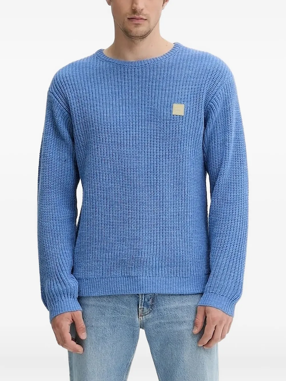 Свитер Crashway из ребристой вязки с нашивкой-логотипом American Vintage, синий
Свитер Crashway из ребристой вязки с нашивкой-логотипом American Vintage, синий