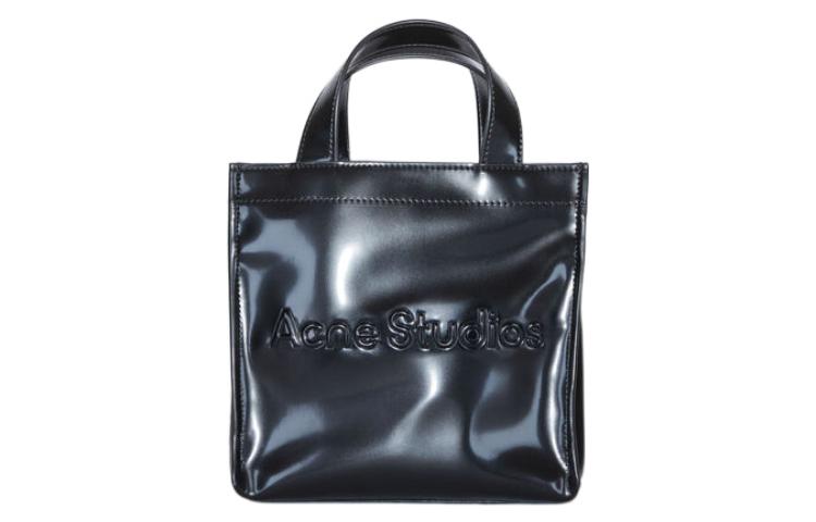 Acne Studios Полиуретановая сумка-шоппер через плечо миниатюрная женская черная 
Acne Studios Полиуретановая сумка-шоппер через плечо миниатюрная женская черная