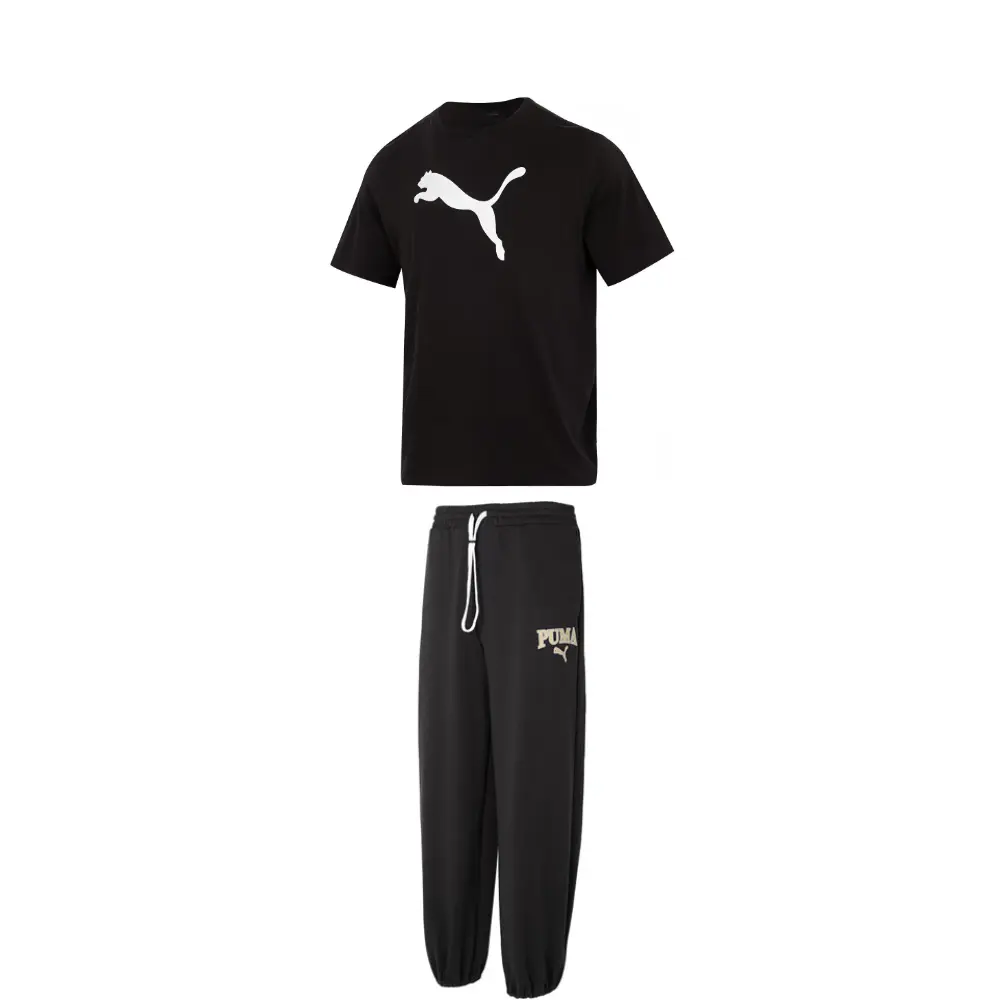 PUMA Повседневный спортивный комплект для мужчин Black Top+Black Bottom
PUMA Повседневный спортивный комплект для мужчин Black Top+Black Bottom