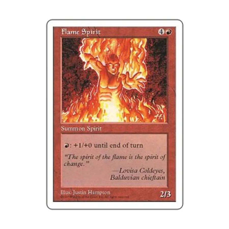 CCG Дух пламени (U), MTG - 5th Edition
CCG Дух пламени (U), MTG - 5th Edition