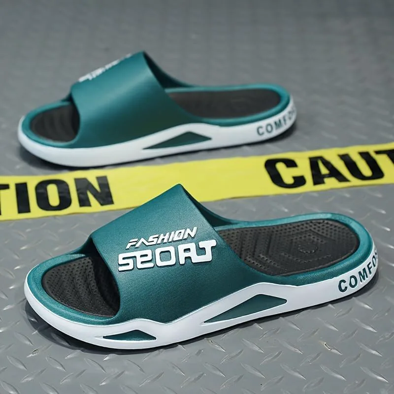 Мужские ультра-мягкие слайдеры, повседневные нескользящие шлепанцы, обувь с открытым носком для дома, улицы, пляжа и душа Hhhchpm, зеленый
Мужские ультра-мягкие слайдеры, повседневные нескользящие шлепанцы, обувь с открытым носком для дома, улицы, пляжа и душа Hhhchpm, зеленый