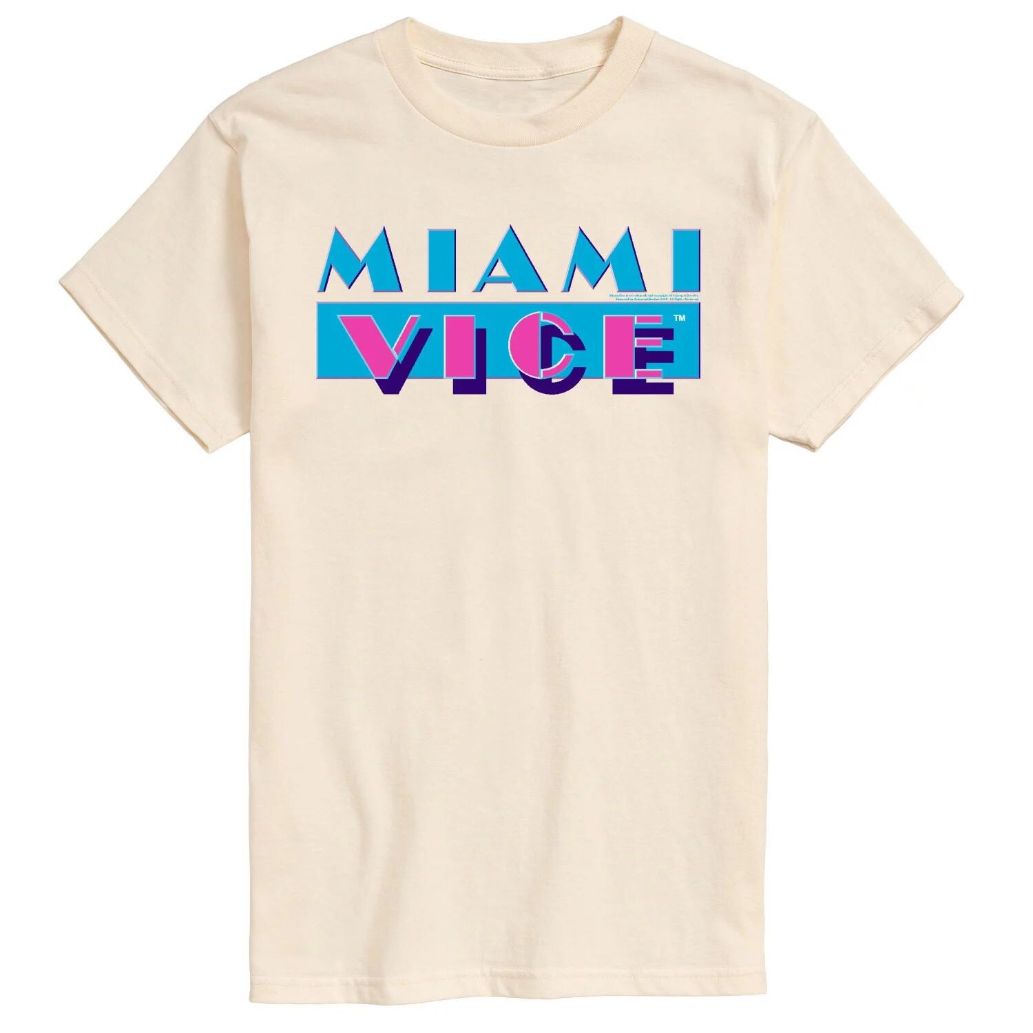 Мужская футболка с логотипом Miami Vice Licensed Character
Мужская футболка с логотипом Miami Vice Licensed Character