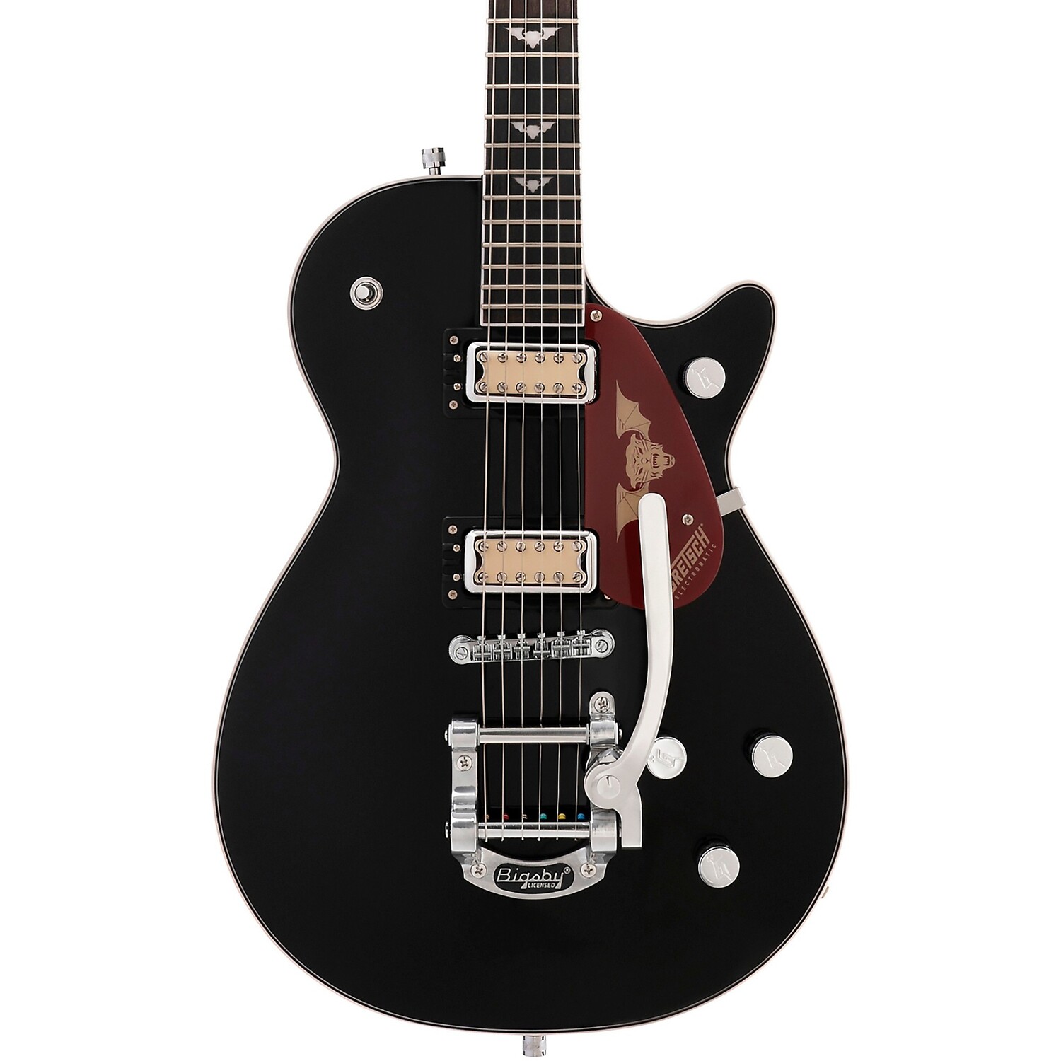 Гитары Gretsch G5230T Nick 13 Signature Electromatic Tiger Jet с Bigsby Black
Гитары Gretsch G5230T Nick 13 Signature Electromatic Tiger Jet с Bigsby Black