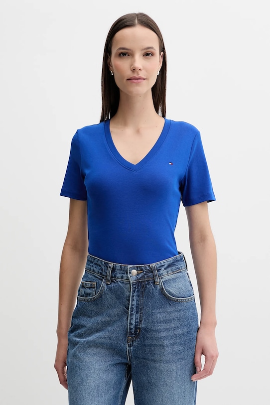 Хлопковая футболка Tommy Hilfiger, синий
Хлопковая футболка Tommy Hilfiger, синий