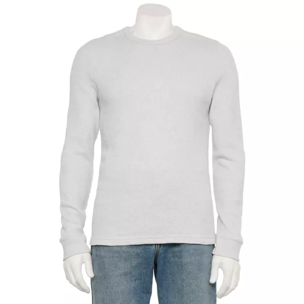 Мужская адаптивная футболка с длинным рукавом и круглым вырезом Sonoma Goods For Life, цвет light grey heather
Мужская адаптивная футболка с длинным рукавом и круглым вырезом Sonoma Goods For Life, цвет light grey heather