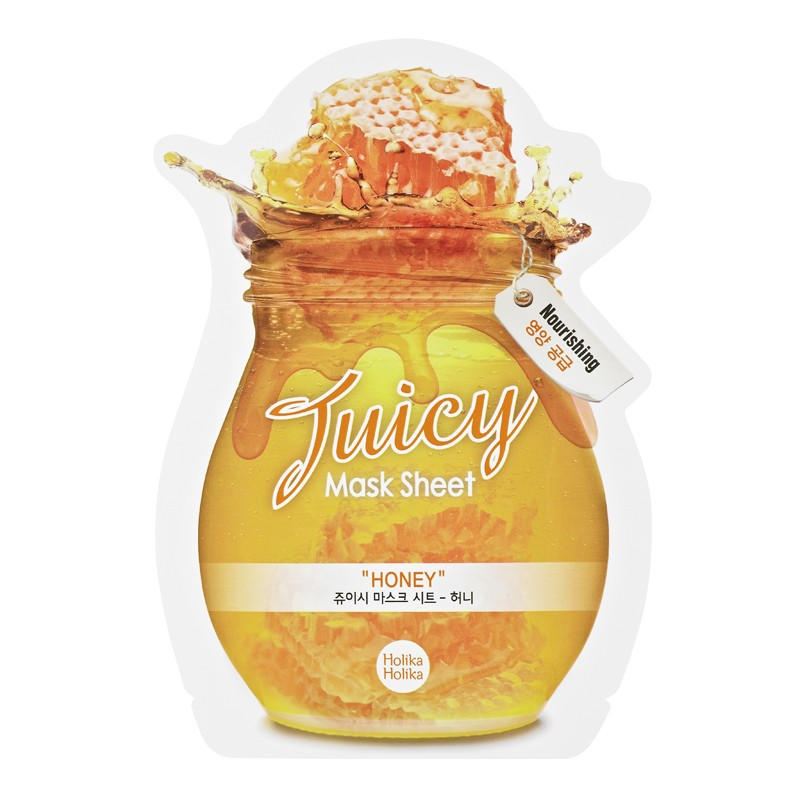 Тканевая маска с экстрактом меда honey juicy mask sheet Holika Holika, количество 1 шт.
Тканевая маска с экстрактом меда honey juicy mask sheet Holika Holika, количество 1 шт.
