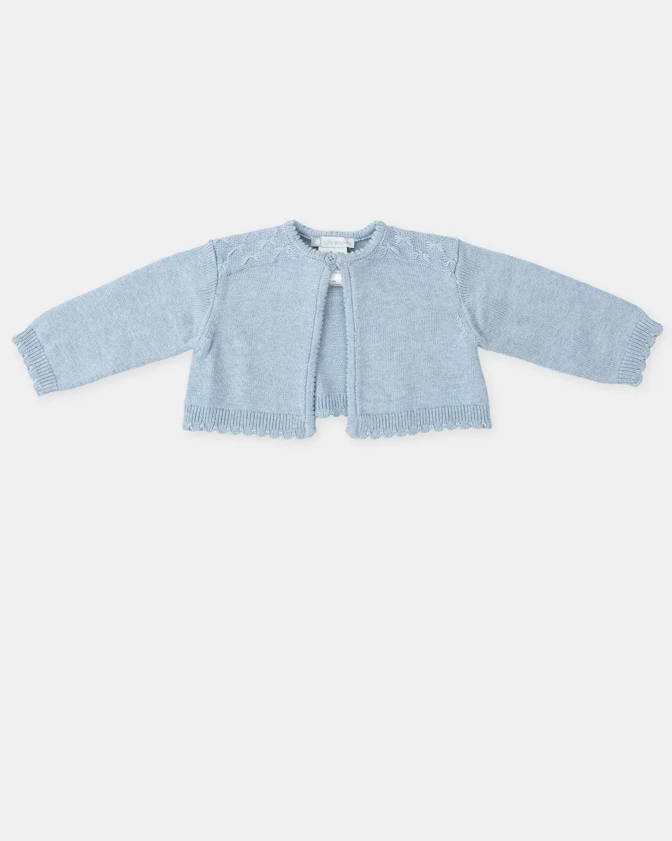 Детская вязаная кофта Tutto Piccolo, светло-голубой
Детская вязаная кофта Tutto Piccolo, светло-голубой