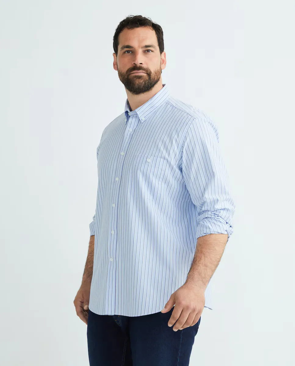 Мужская рубашка классического кроя больших размеров Dustin, голубой
Мужская рубашка классического кроя больших размеров Dustin, голубой