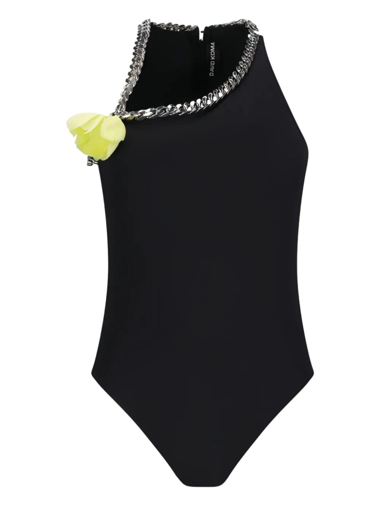 Боди на одно плечо David Koma с цепочкой, черный
Боди на одно плечо David Koma с цепочкой, черный