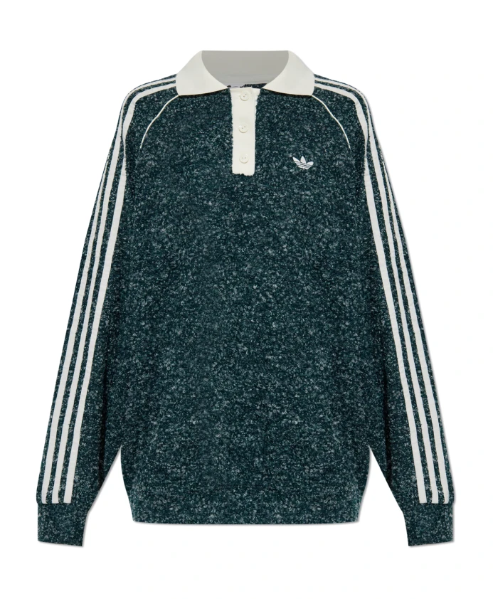 Рубашка-Поло с длинными рукавами Adidas Originals, зеленый
Рубашка-Поло с длинными рукавами Adidas Originals, зеленый
