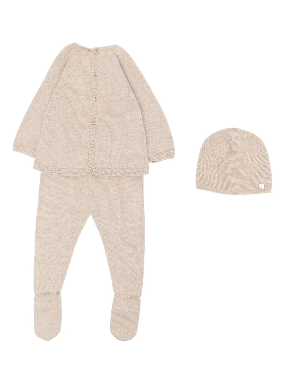 "комплект из топа, шапки и брюк с вышивкой" Paz Rodriguez, нейтральный 
"комплект из топа, шапки и брюк с вышивкой" Paz Rodriguez, нейтральный