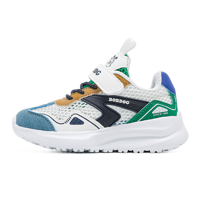 Детские кроссовки с низким верхом, устойчивые к ударам, износостойкие и дышащие. BOBDOG, белый/зеленый
Детские кроссовки с низким верхом, устойчивые к ударам, износостойкие и дышащие. BOBDOG, белый/зеленый