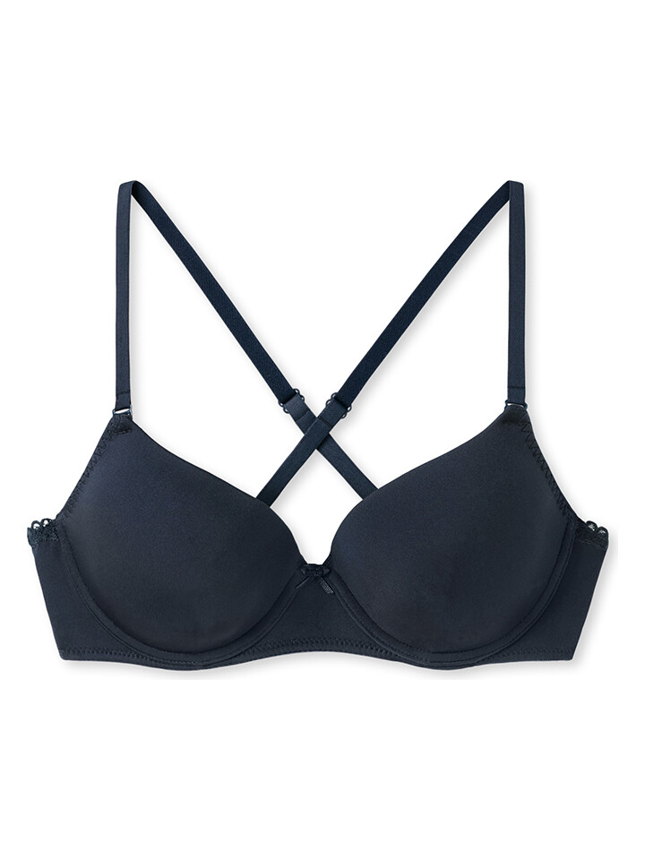 Бюстгальтер с косточками Schiesser, темно синий
Бюстгальтер с косточками Schiesser, темно синий