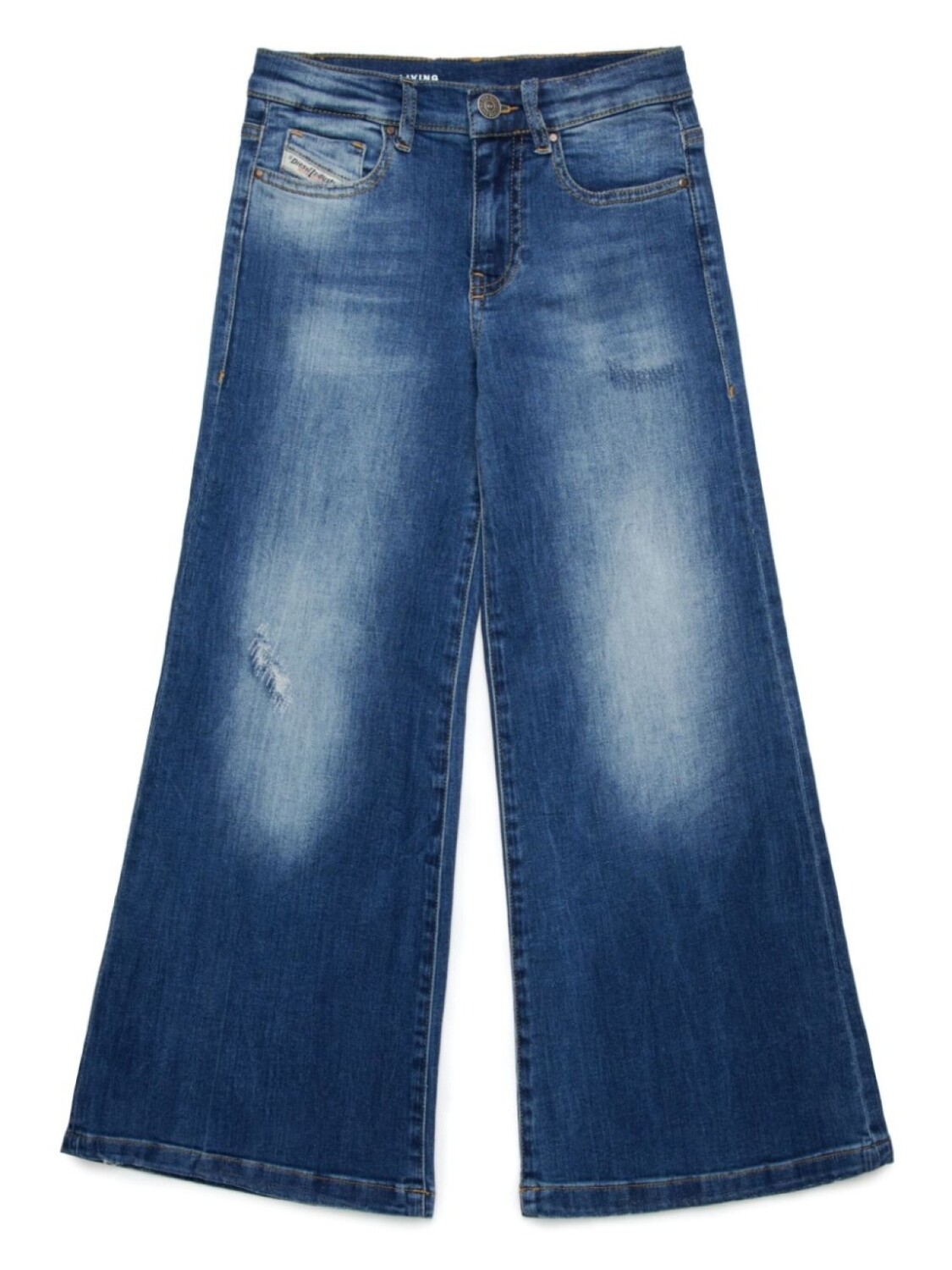 Джинсы с широкими штанинами Diesel Kids, синий
Джинсы с широкими штанинами Diesel Kids, синий