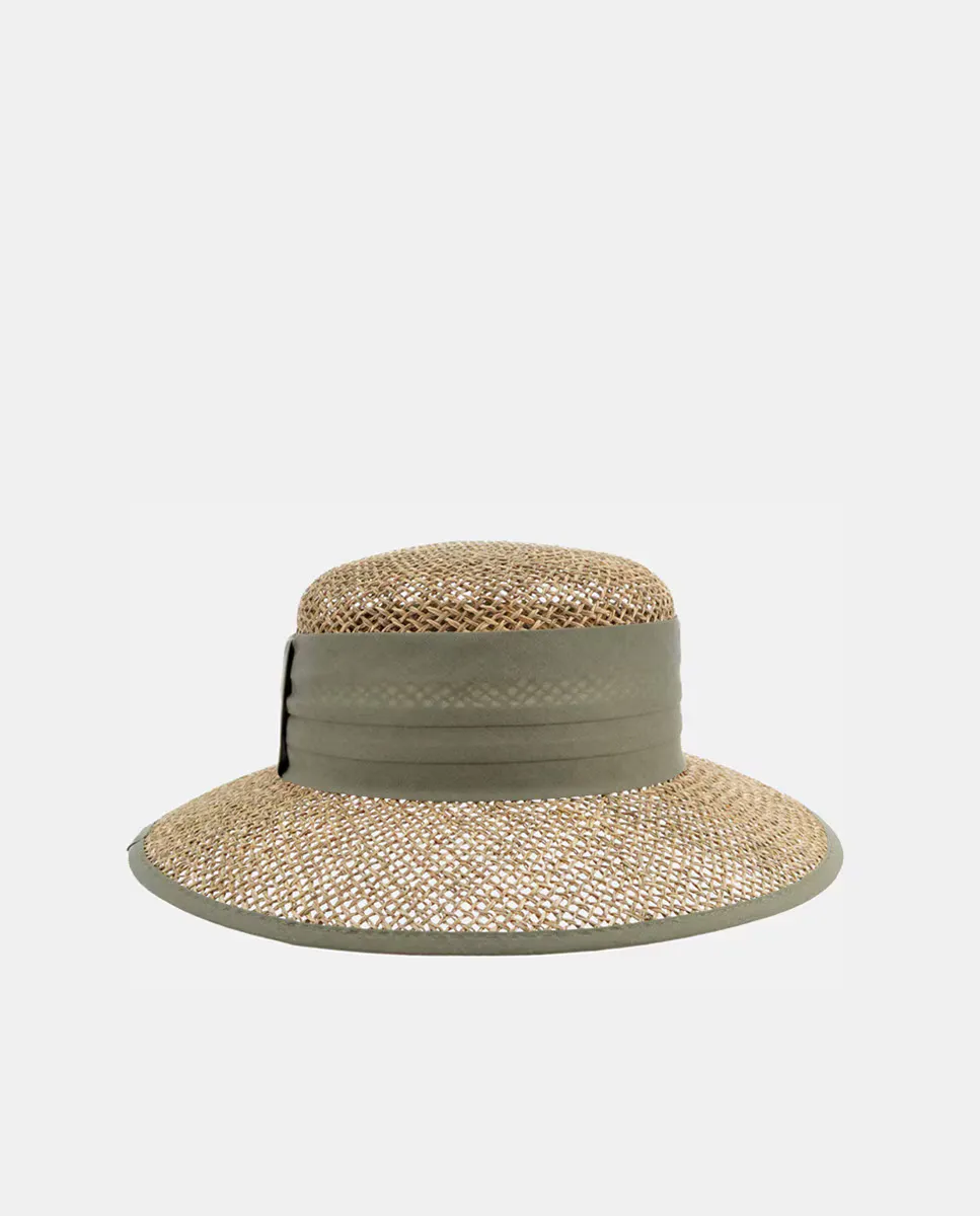 Шляпа-клош из натуральных волокон с лентой и кантом цвета хаки Seeberger, бежевый
Шляпа-клош из натуральных волокон с лентой и кантом цвета хаки Seeberger, бежевый