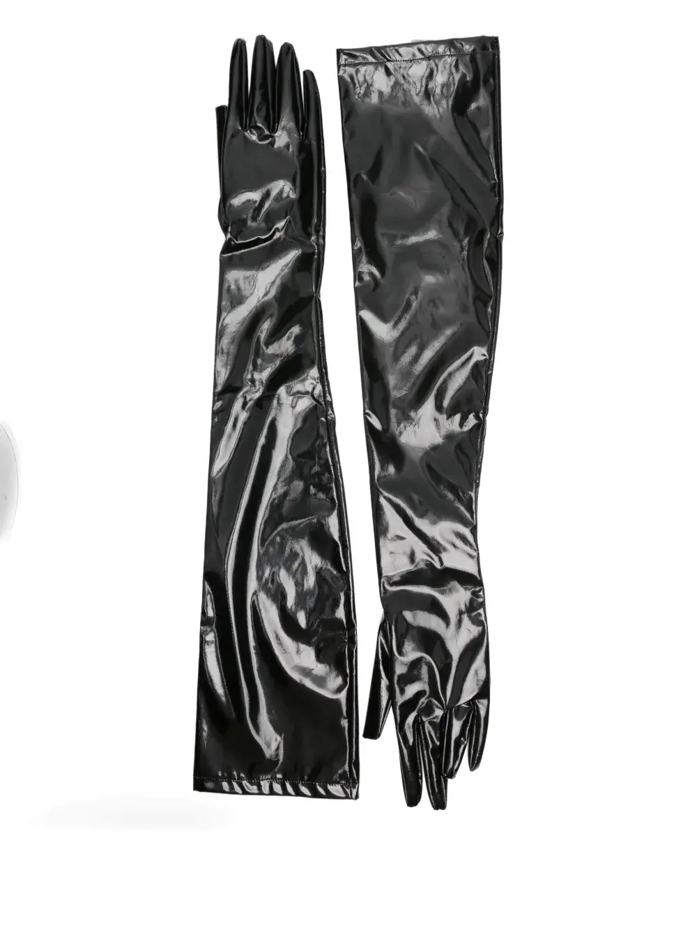 Длинные перчатки из лакированной кожи CHB CHRISTIAN BOARO, черный
Длинные перчатки из лакированной кожи CHB CHRISTIAN BOARO, черный