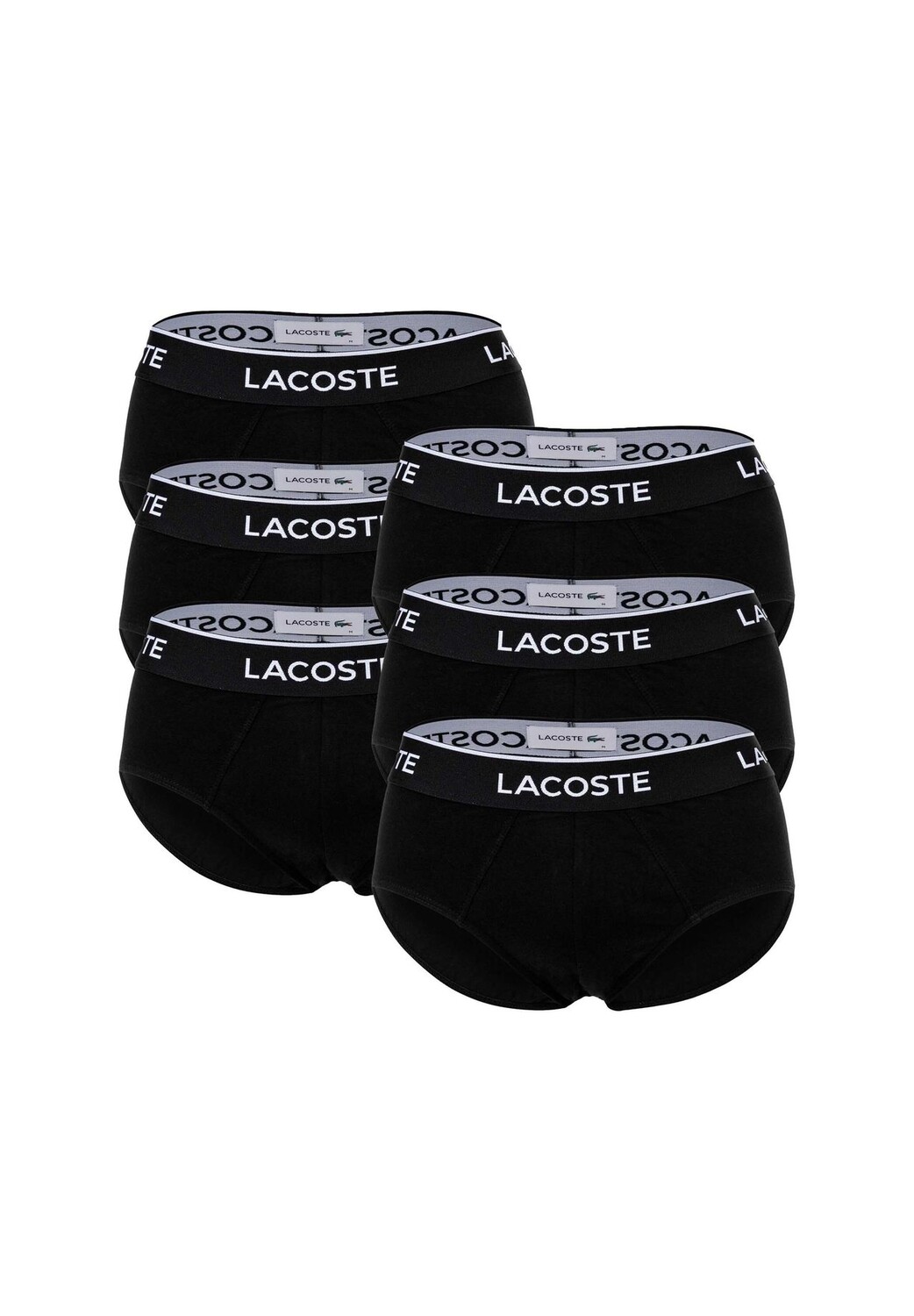 Мужские трусы, 6 шт. в упаковке - повседневные, трусы, хлопок стрейч, пояс с логотипом LACOSTE, черный
Мужские трусы, 6 шт. в упаковке - повседневные, трусы, хлопок стрейч, пояс с логотипом LACOSTE, черный
