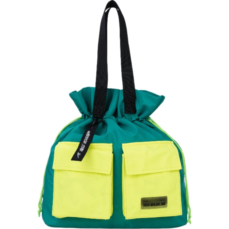 WARRIOR Полиэстеровая сумка-ведро, зеленая унисекс сумка через плечо
WARRIOR Полиэстеровая сумка-ведро, зеленая унисекс сумка через плечо