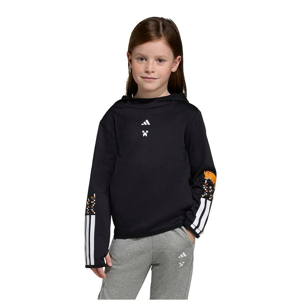 Худи adidas Minecraft Training 3 Stripes LK, черный
Худи adidas Minecraft Training 3 Stripes LK, черный