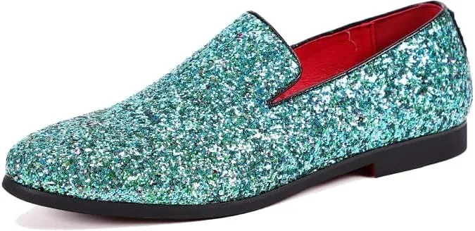 Мужские слипоны с блестящей металлической пайеткой, текстурированные, с блеском, смокинг, туфли-лоферы на выпускной, роскошные свадебные туфли Haza Pairs, зеленый
Мужские слипоны с блестящей металлической пайеткой, текстурированные, с блеском, смокинг, туфли-лоферы на выпускной, роскошные свадебные туфли Haza Pairs, зеленый