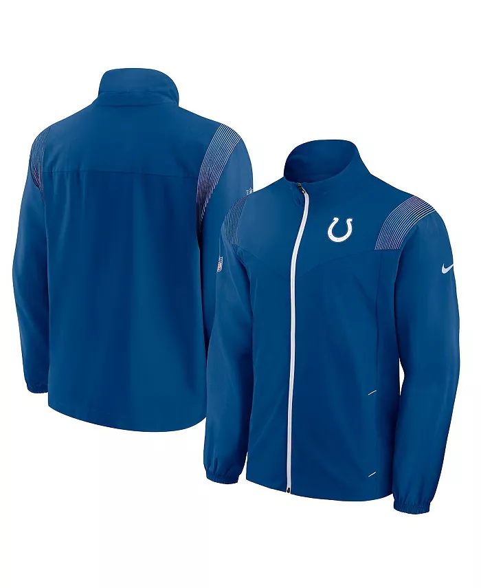 Мужская куртка с молнией Royal Indianapolis Colts с тканым логотипом Nike
Мужская куртка с молнией Royal Indianapolis Colts с тканым логотипом Nike