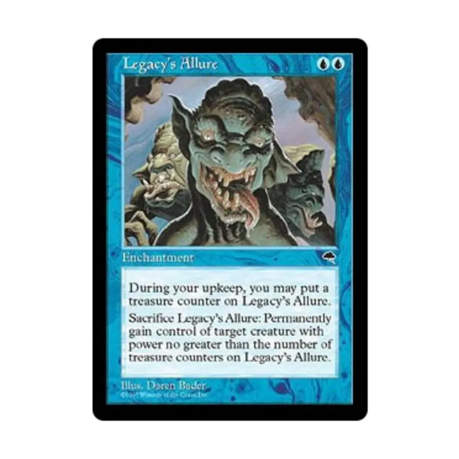 CCG Очарование Наследия (U), MTG - Tempest
CCG Очарование Наследия (U), MTG - Tempest