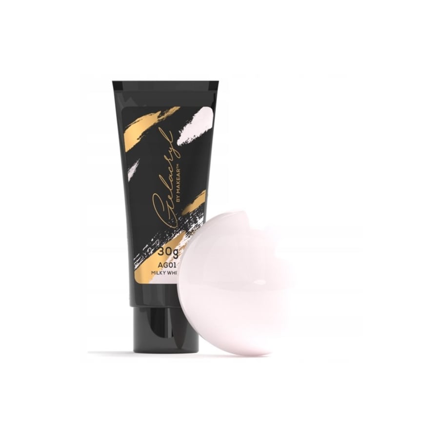 Makear AG01 Молочно-белый акриловый гель, 30 г
Makear AG01 Молочно-белый акриловый гель, 30 г