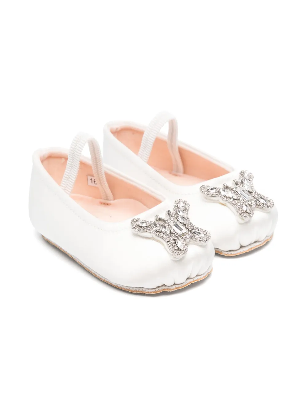 Пинетки Odette Aruna Seth, белый 
Пинетки Odette Aruna Seth, белый