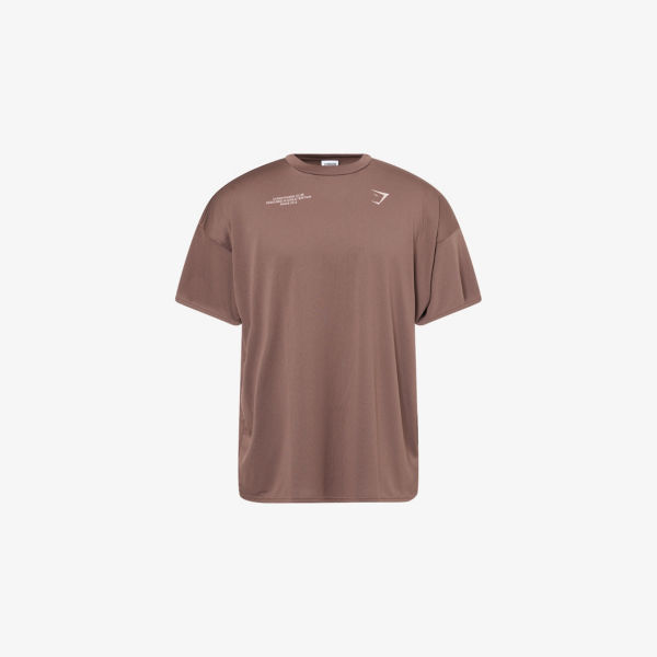 Футболка Gymshark Conditioning Club оверсайз с принтом в виде текста, коричневый
Футболка Gymshark Conditioning Club оверсайз с принтом в виде текста, коричневый