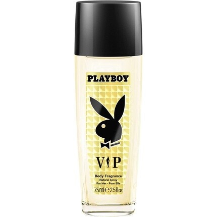 Натуральный ароматизатор для женского тела Vip, 75 мл, Playboy
Натуральный ароматизатор для женского тела Vip, 75 мл, Playboy