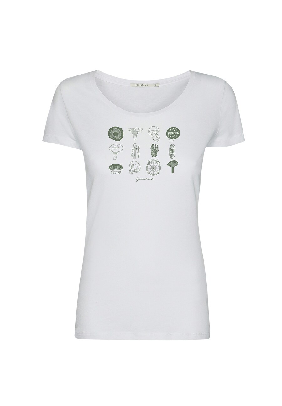 Рубашка GREENBOMB Bike Mushrooms 2, белый
Рубашка GREENBOMB Bike Mushrooms 2, белый