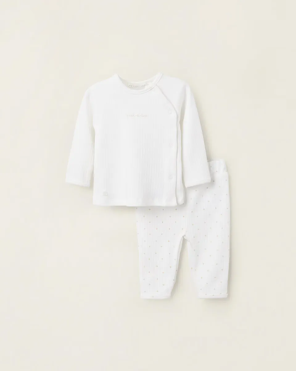 Набор из двух предметов для мальчика в белом цвете Zippy, белый
Набор из двух предметов для мальчика в белом цвете Zippy, белый