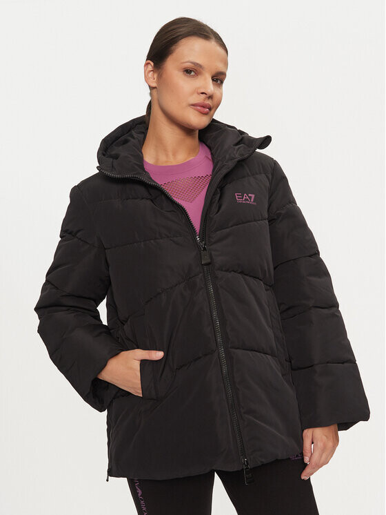 Пуховик свободного кроя Ea7 Emporio Armani, черный
Пуховик свободного кроя Ea7 Emporio Armani, черный