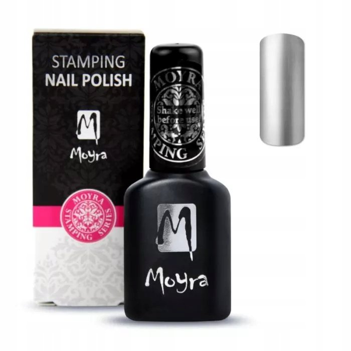 Moyra Smart 03 Silver Stamping Polish 12 мл
Moyra Smart 03 Silver Stamping Polish 12 мл