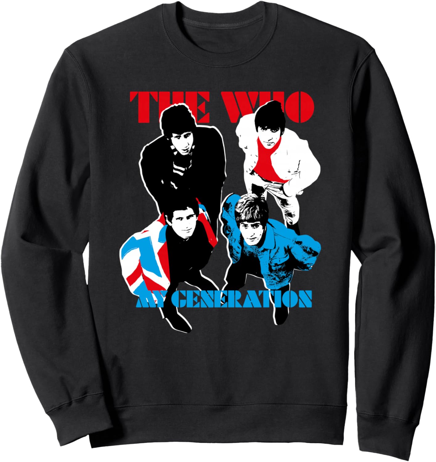 Официальная толстовка The Who My Generation, черный
Официальная толстовка The Who My Generation, черный
