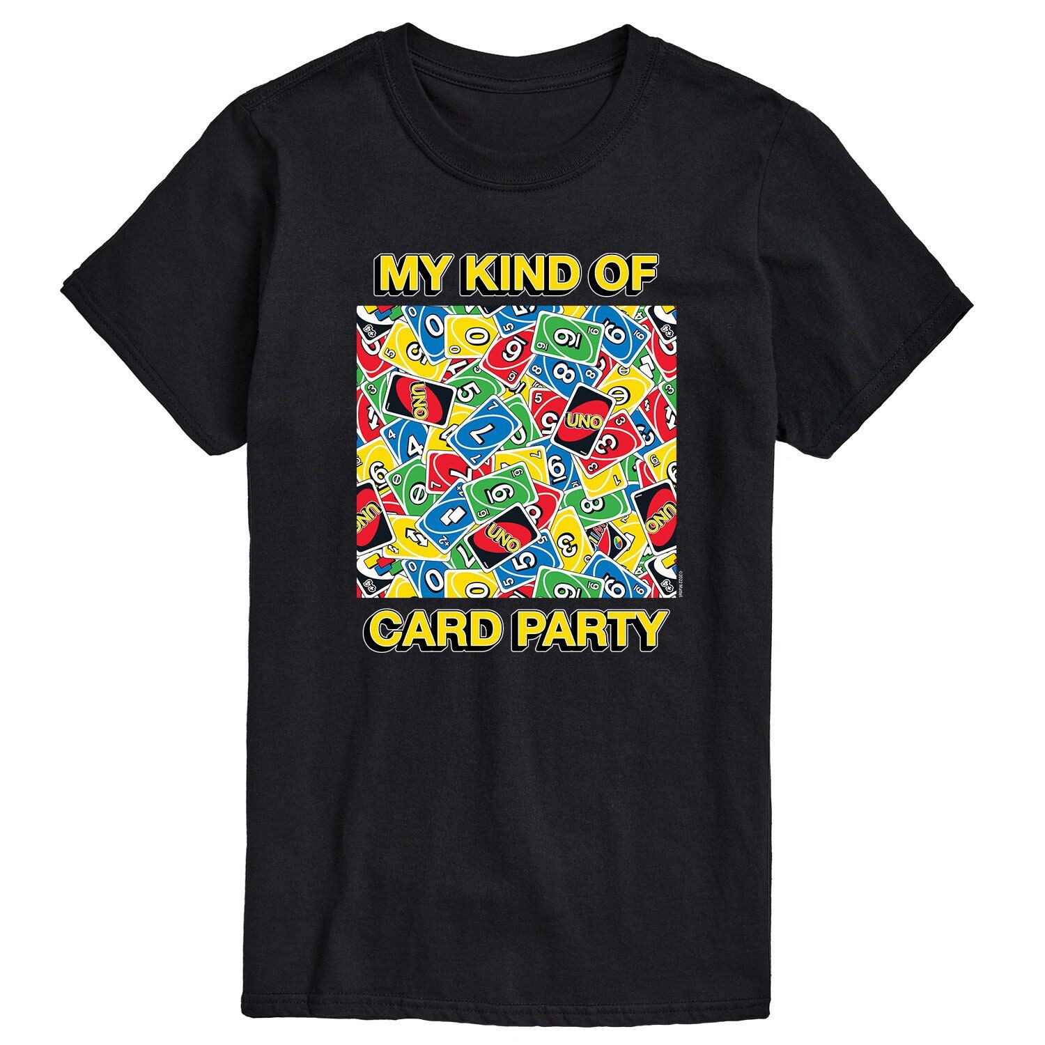 Мужская футболка Mattel UNO "My Kind Of Card Party"
Мужская футболка Mattel UNO "My Kind Of Card Party"