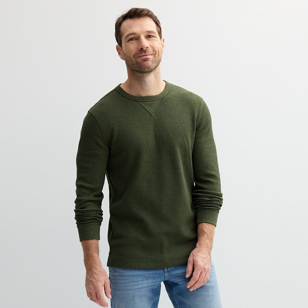 Мужская вафельная футболка Sonoma Goods For Life The Essential, цвет Olive Heather
Мужская вафельная футболка Sonoma Goods For Life The Essential, цвет Olive Heather
