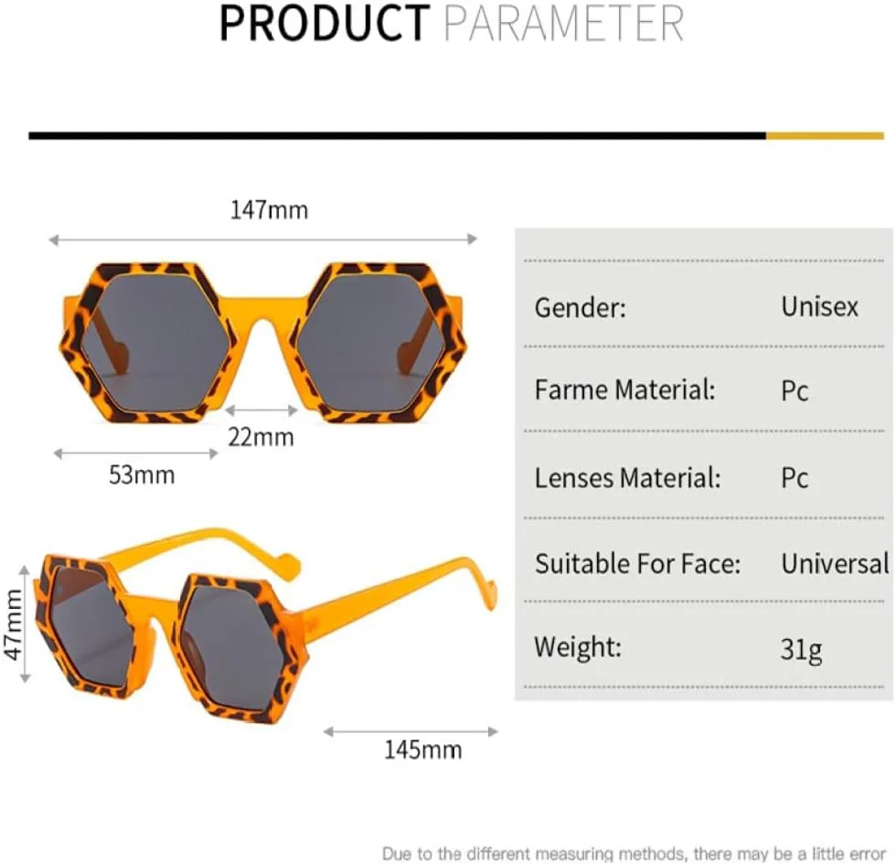 Солнцезащитные очки Hexagon для женщин, зеленые и розовые, для мужчин, для вождения и рыбалки, с защитой от УФ-излучения UV400 и леопардовым принтом TYUVIVO, Green
Солнцезащитные очки Hexagon для женщин, зеленые и розовые, для мужчин, для вождения и рыбалки, с защитой от УФ-излучения UV400 и леопардовым принтом TYUVIVO, Green