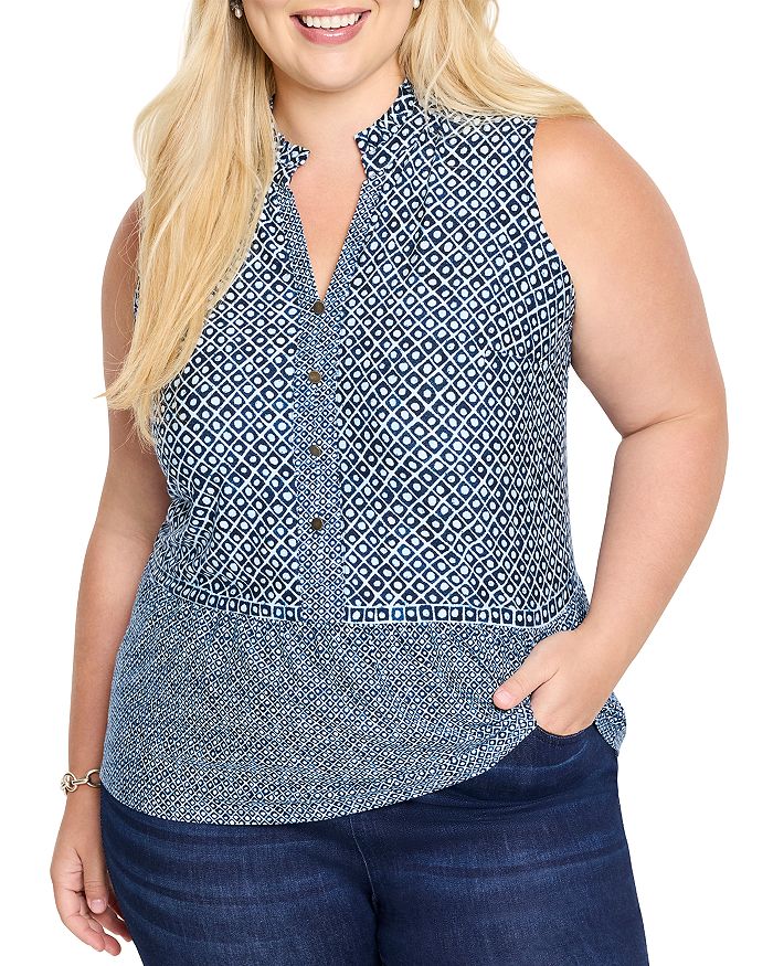 Прибрежный топ-майка Geo NIC+ZOE Plus, синий
Прибрежный топ-майка Geo NIC+ZOE Plus, синий