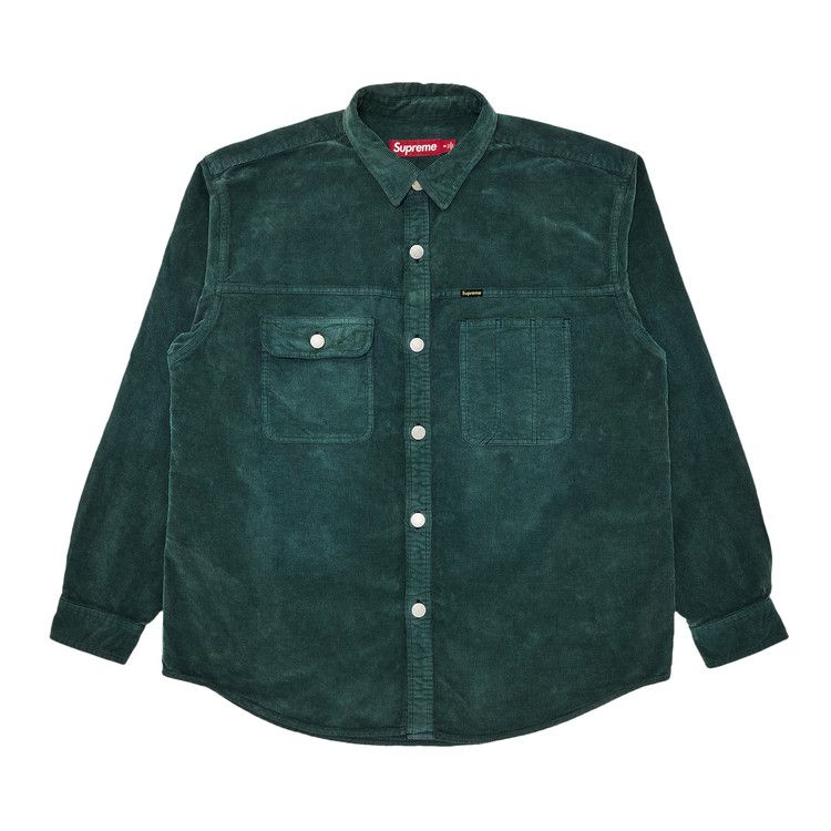 Рубашка Supreme Washed Corduroy Shirt, Sage
Рубашка Supreme Washed Corduroy Shirt, Sage